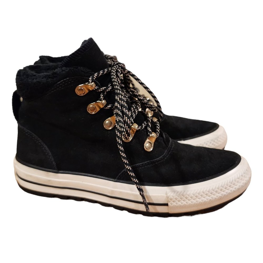 Converse Chuck Taylor All Stars Ember Boot Hi Top Shoe Faux Fur Lining Womens 7